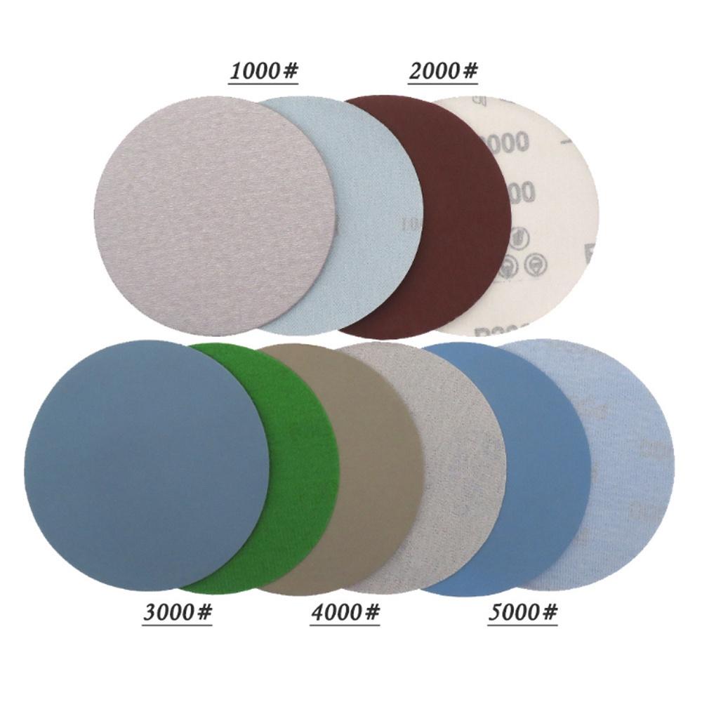 Bộ 5 giấy nhám đĩa 5 inches 1000 / 2000 / 3000 / 4000 /5000 chuyên dụng