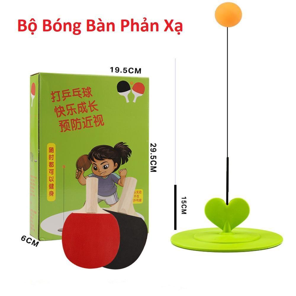 Bộ Đồ Chơi Bóng Bàn Tại Nhà Phản Xạ Nhanh Cho Bé