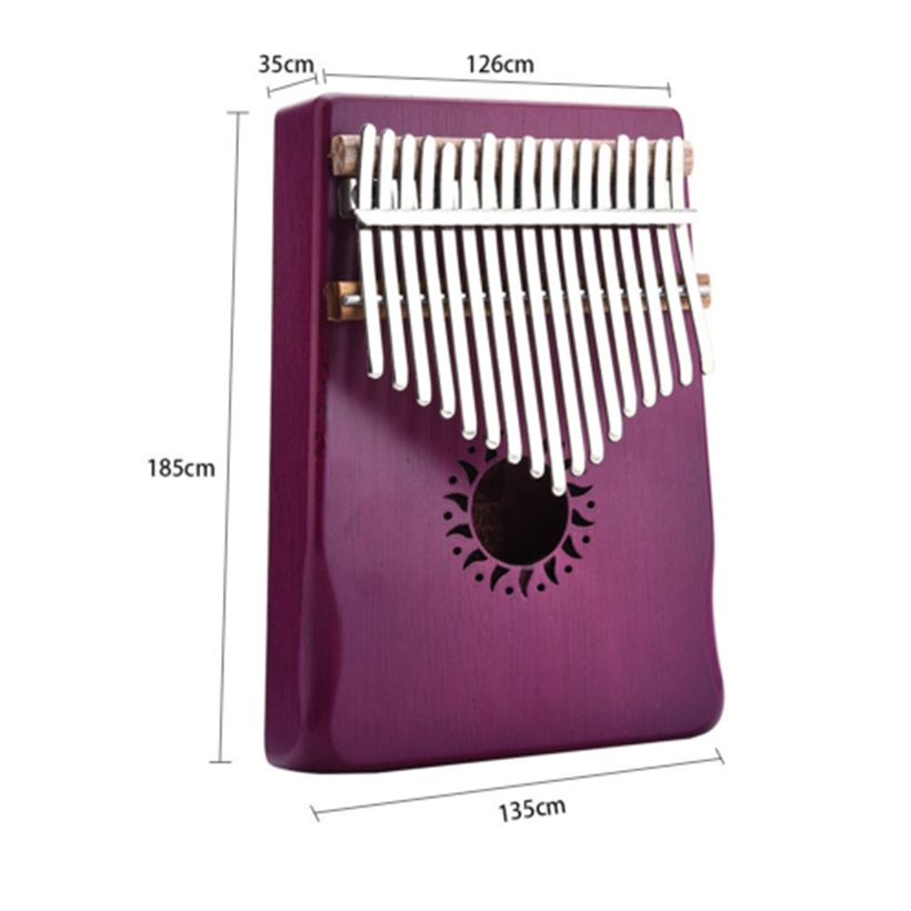 Đàn Kalimba 17 Phím Gỗ Mahogany Walter WK-17PL Tặng Kèm Khóa Học Miễn Phí