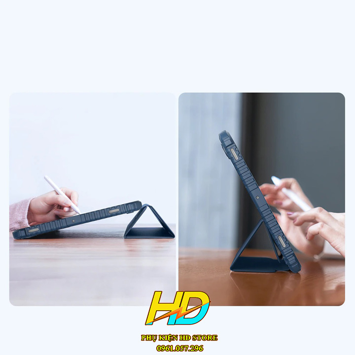 Bao Da Nillkin Bumper Dành Cho SamSung Galaxy Tab S8 Chống Sốc Siêu Bền, Có Ngăn Đựng Bút, Có Nắp Trượt Bảo Vệ Camera - Hàng Chính Hãng