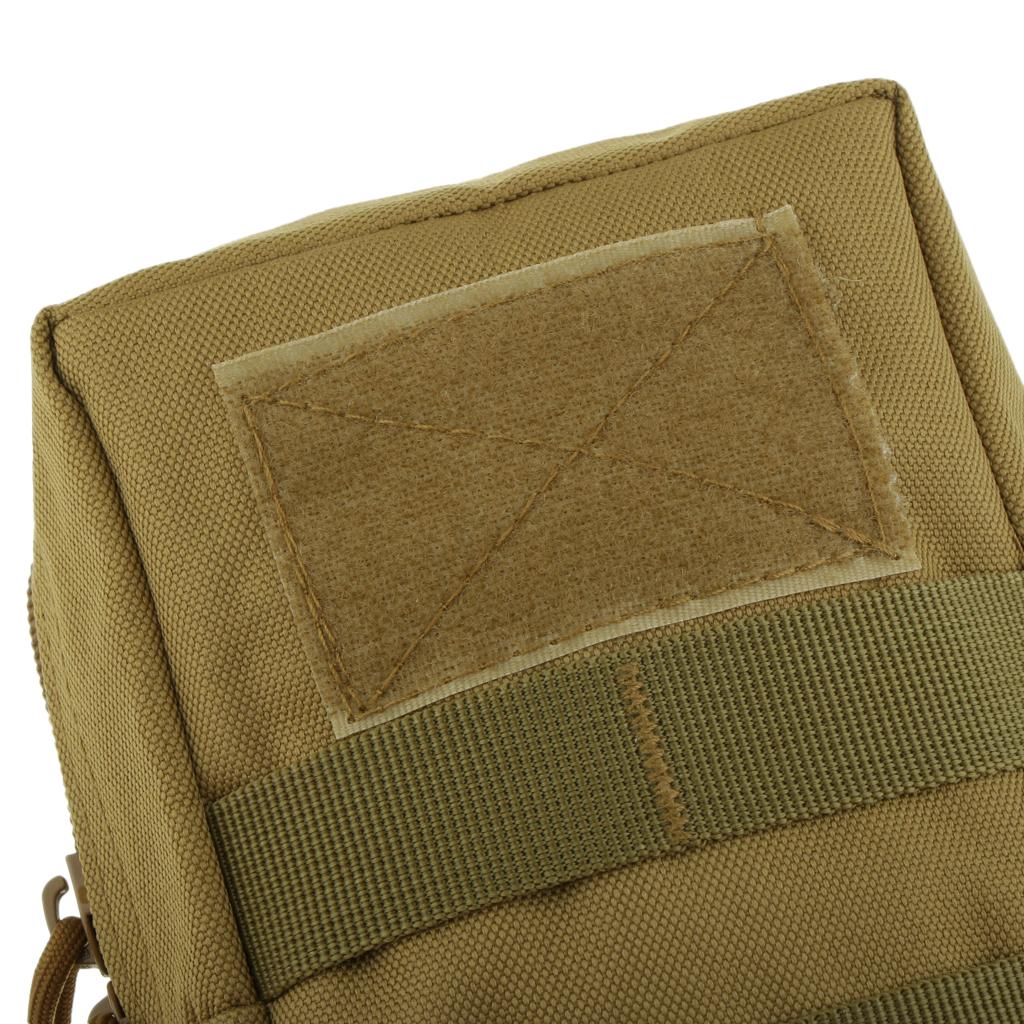 2pcs Durable Compact Molle Waist Pouch  Bag Outdoor EMT Pouch