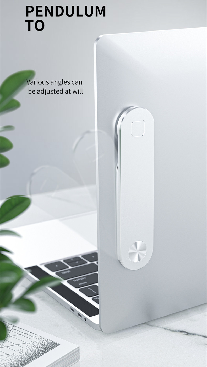 Foldable Laptop Double Screen Bracket Magnetic Expansion Mobile Phone Holder