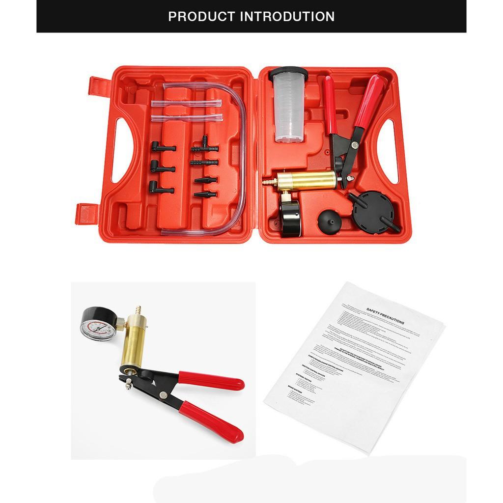 Bộ dụng cụ kiểm tra dầu phanh xe hơi 2 trong 1 tiện lợi