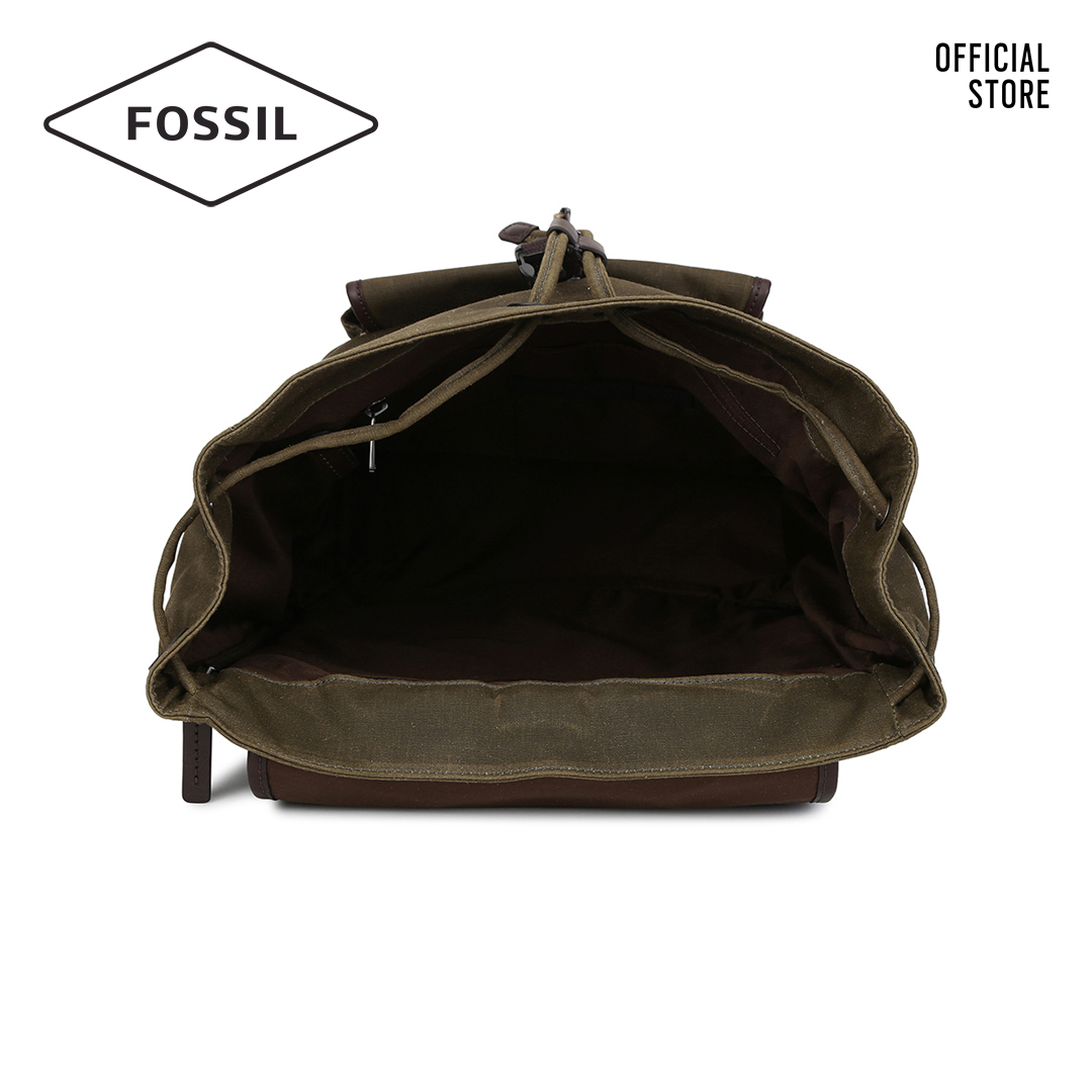 Balo nam thời trang Fossil Buckner Rucksack MBG9437300 - xanh lá