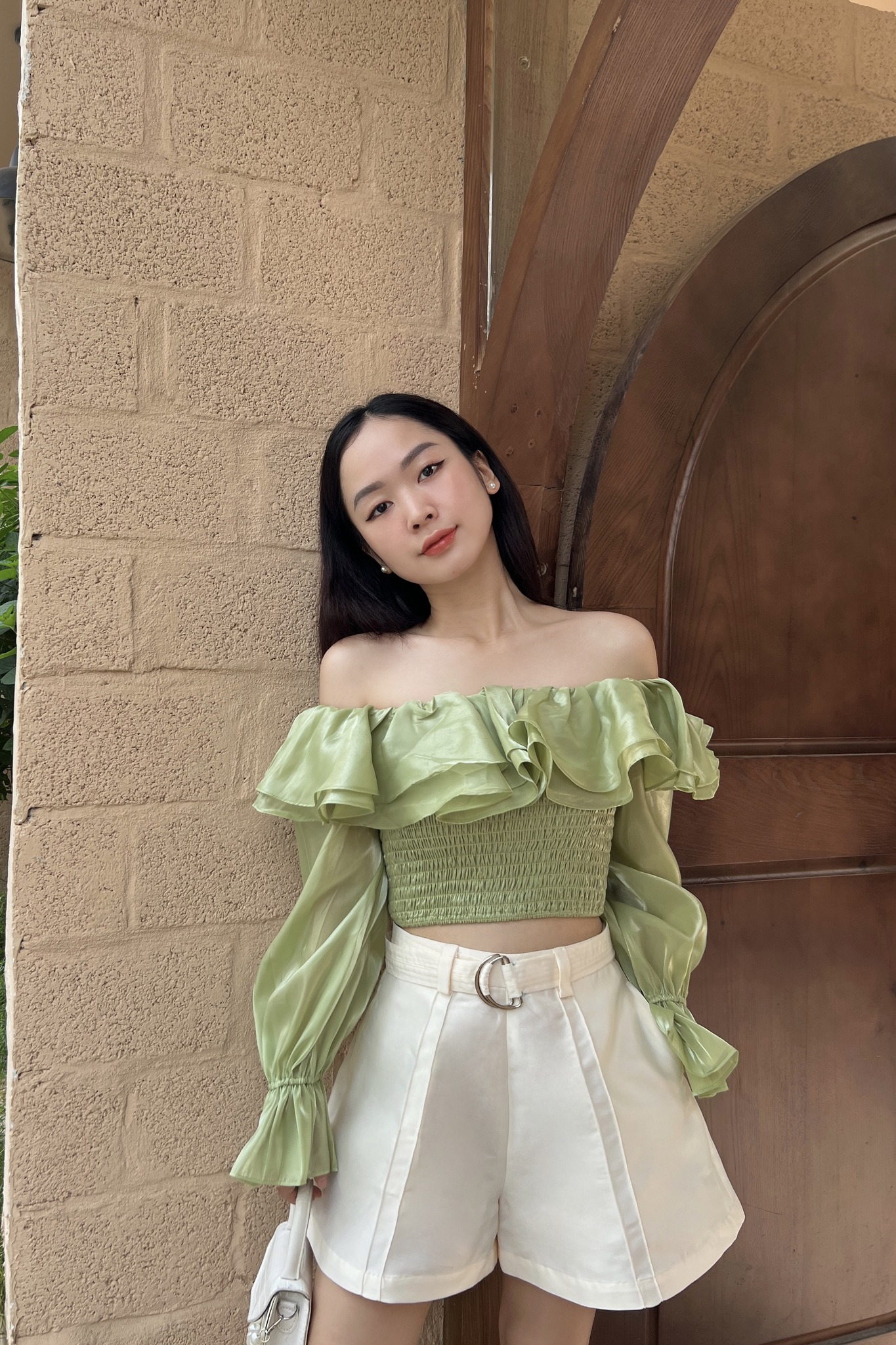 OLV - Áo Lydia Top in Green