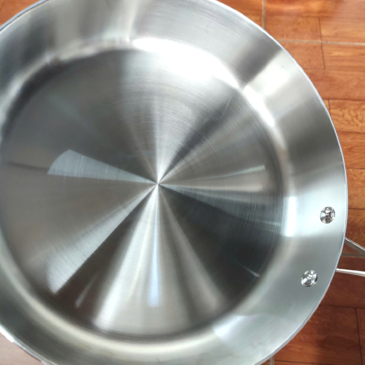 Chảo Inox 3 lớp đúc liền khối Kalpen Luxus size 28cm, bảo hành 5 năm