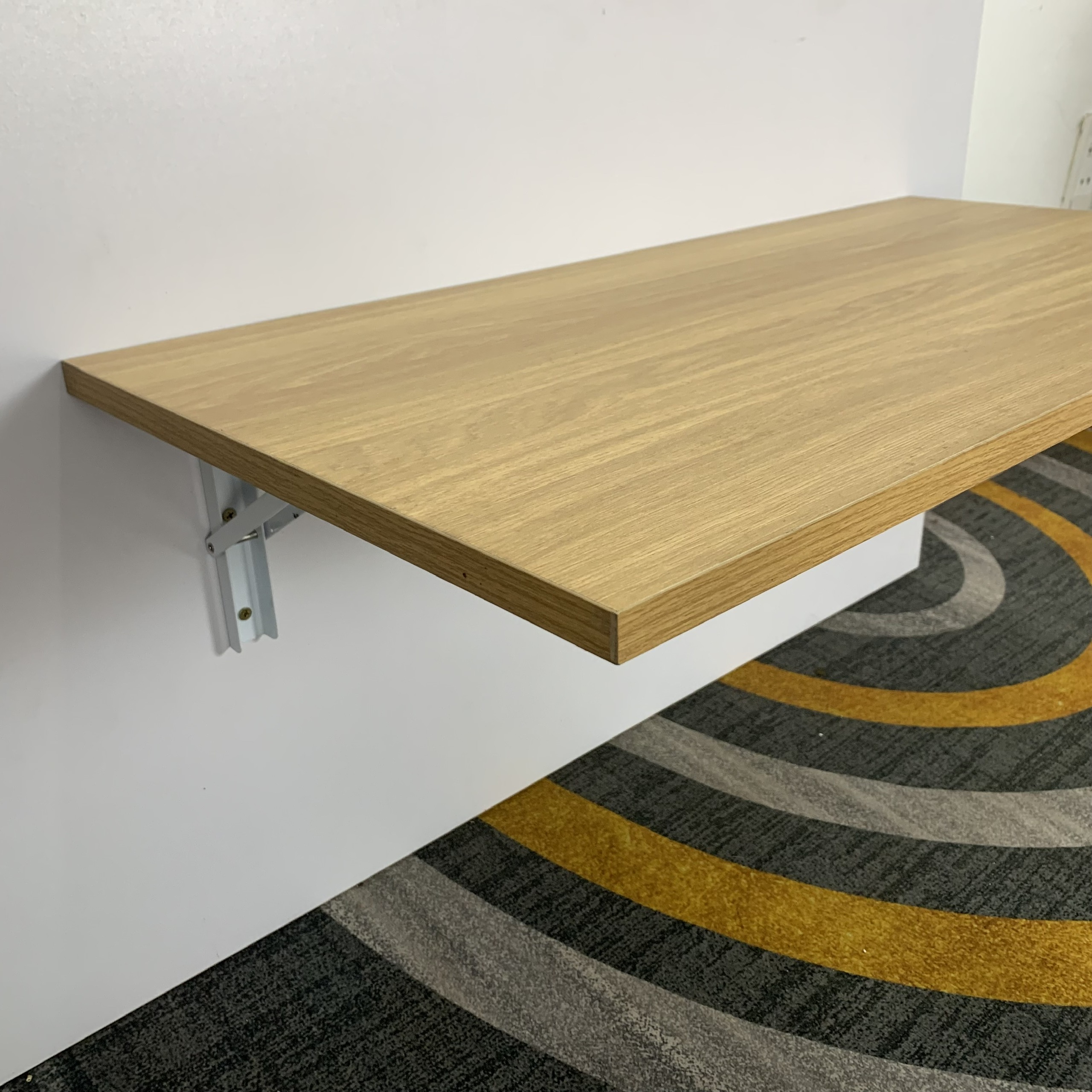 Bàn Gấp Gọn Treo Tường Thông Minh, Tiết Kiệm Diện Tích Ti - Bggt - 80X40Cm - Màu Gỗ