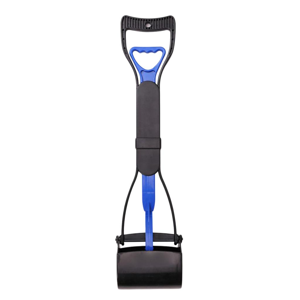 Dog Poop Scooper Pet Dog Cleaning Tools For Medium Dogs Cat Travel Blue