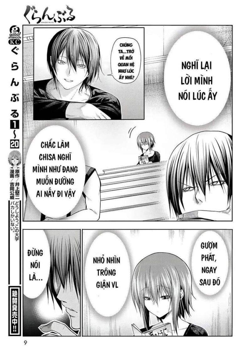 cô gái thích lặn - grand blue chapter 86 3
