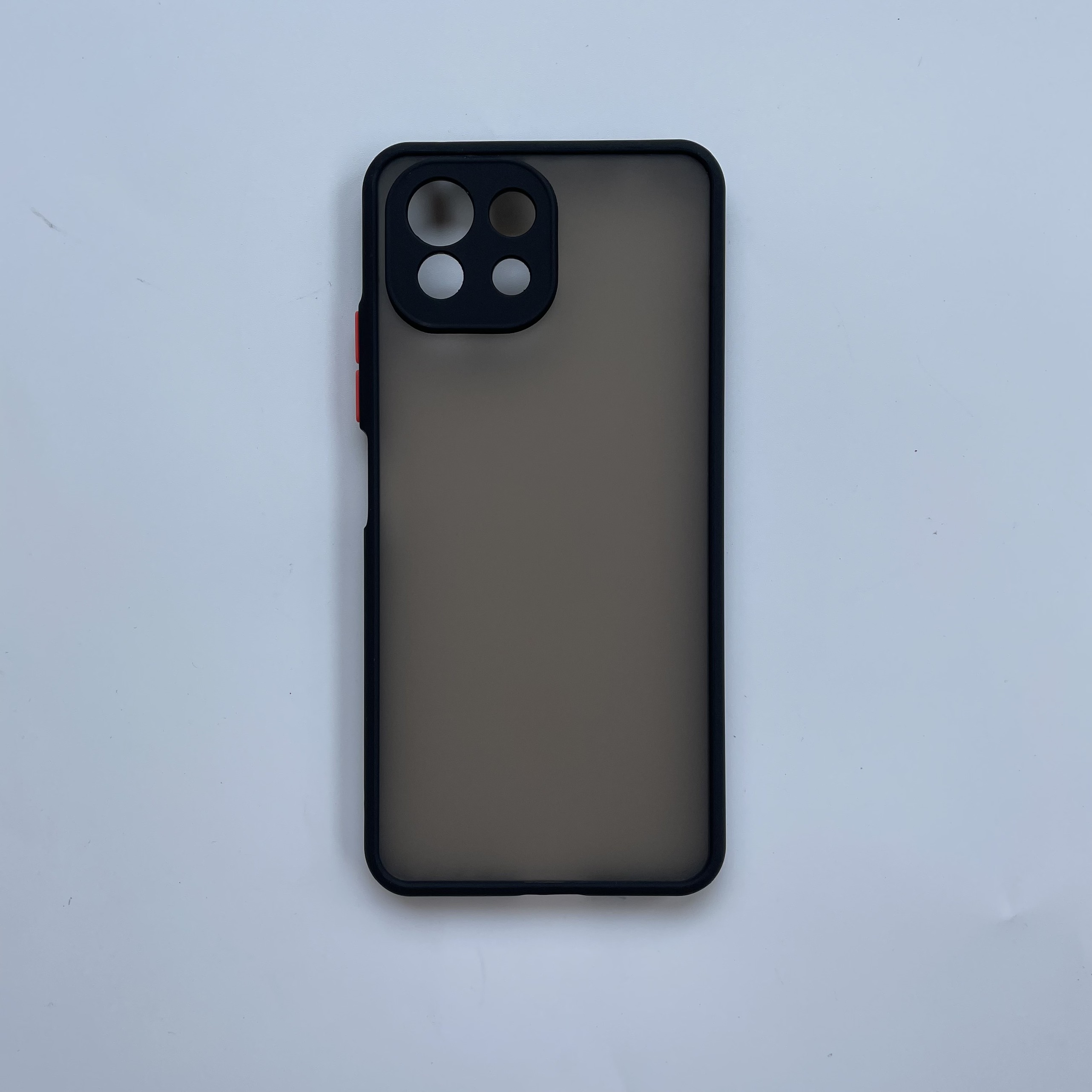 Ốp lưng cứng nhám mờ viền silicon bảo vệ camera cho Xiaomi Mi11 Lite