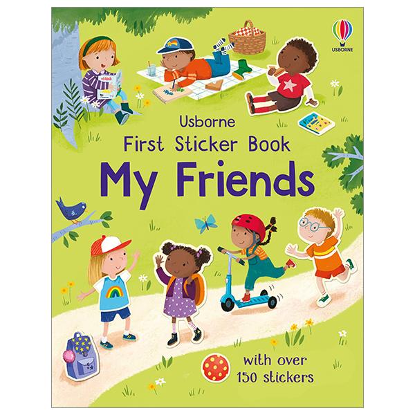 First Sticker Book My Friends