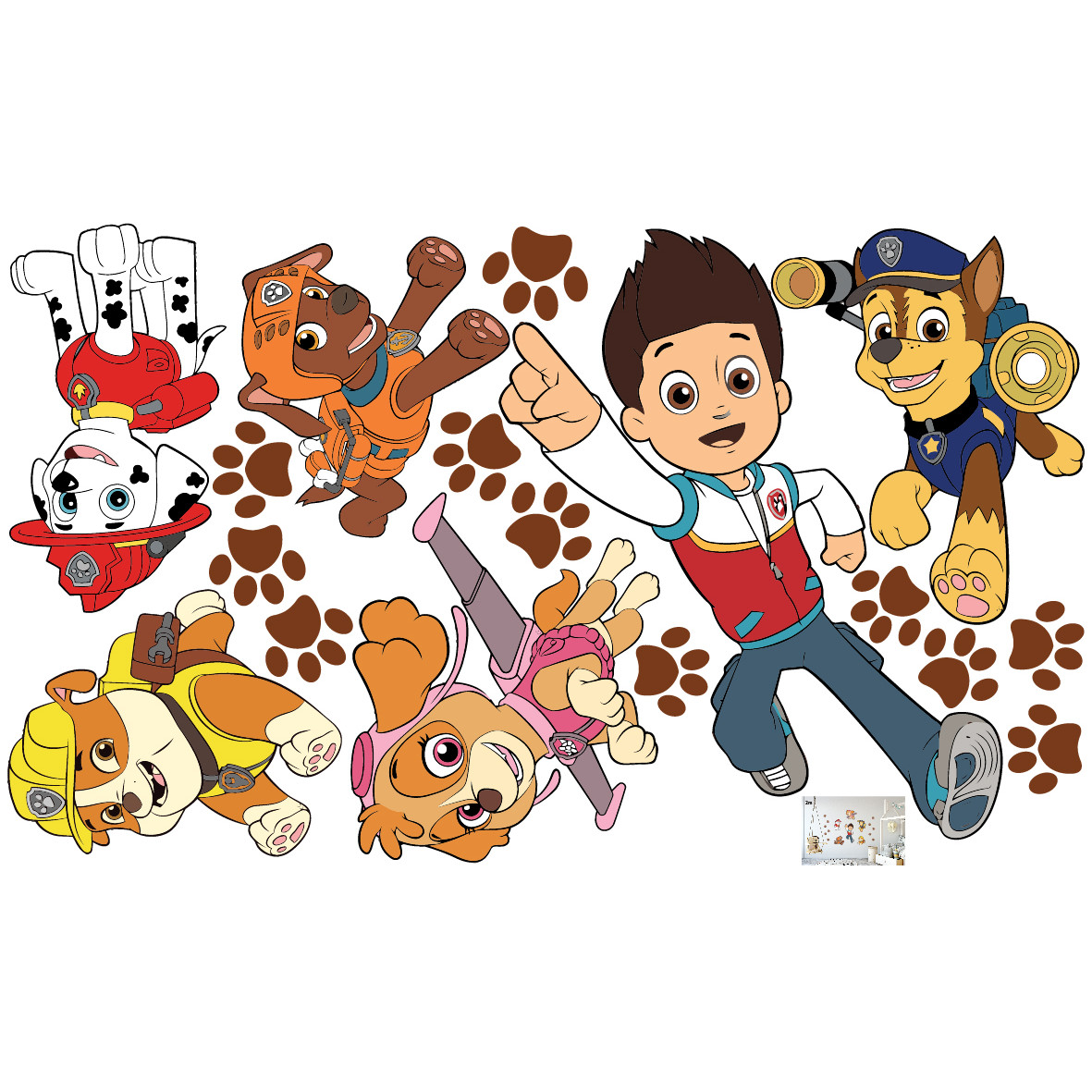 Decal trang  trí phòng bé số 11