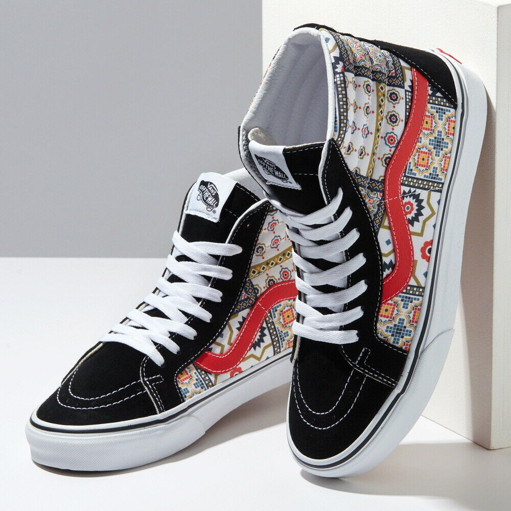 Giày Vans SK8-Hi Reissue Moroccan Tile Check VN0A4BV8687