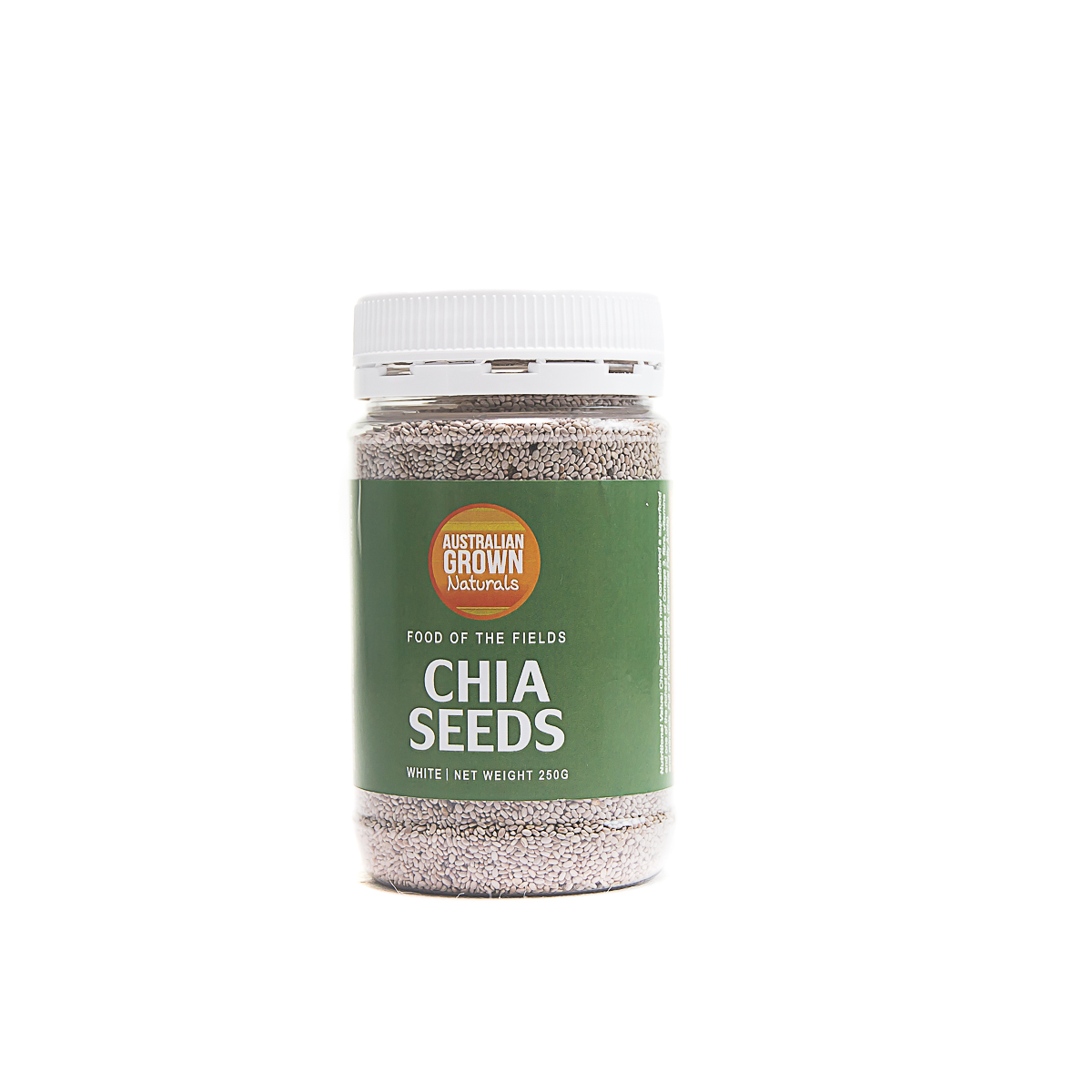 Hạt Chia Trắng Australian Grown Natural - dạng hũ