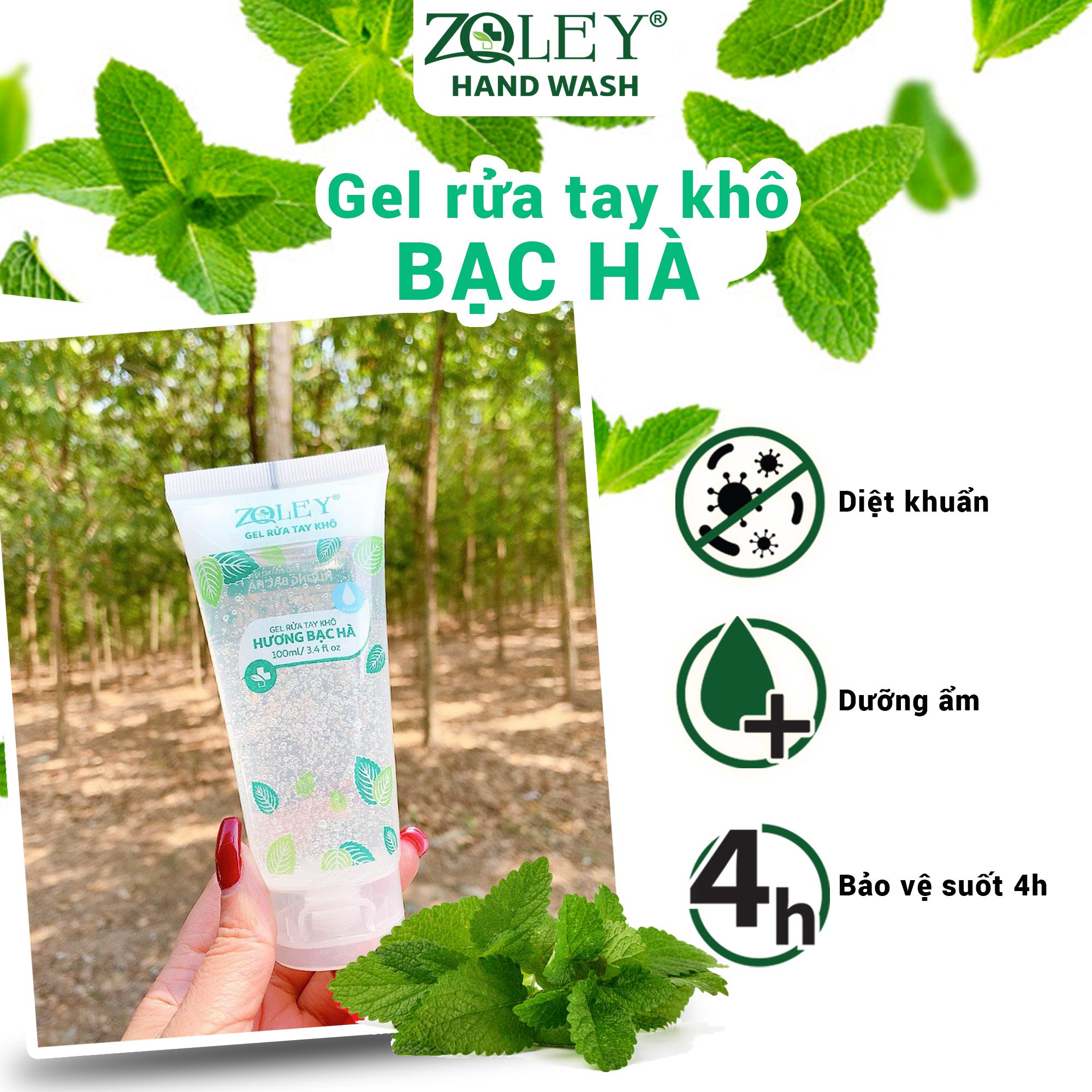 Tuýp Gel Rửa Tay Khô Zoley 100ml