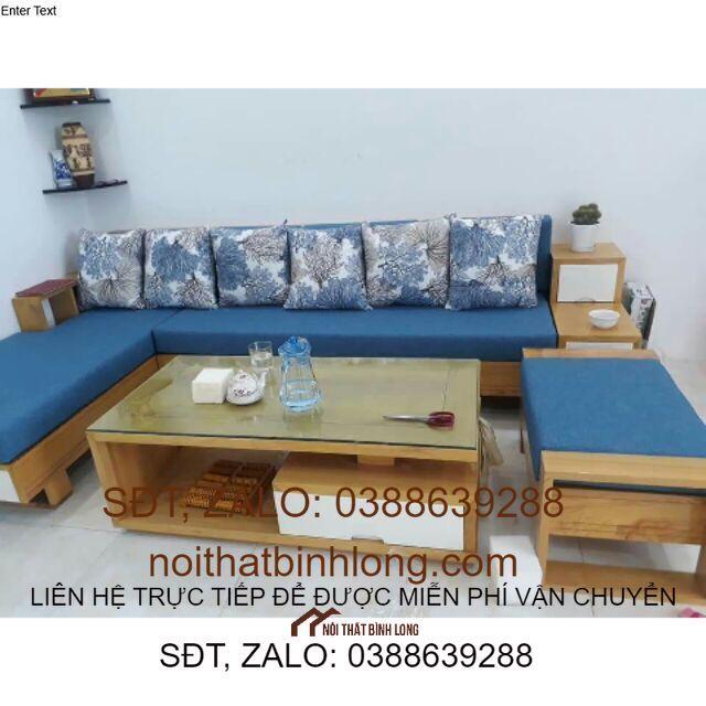 Sofa gỗ - bàn ghế phòng khách