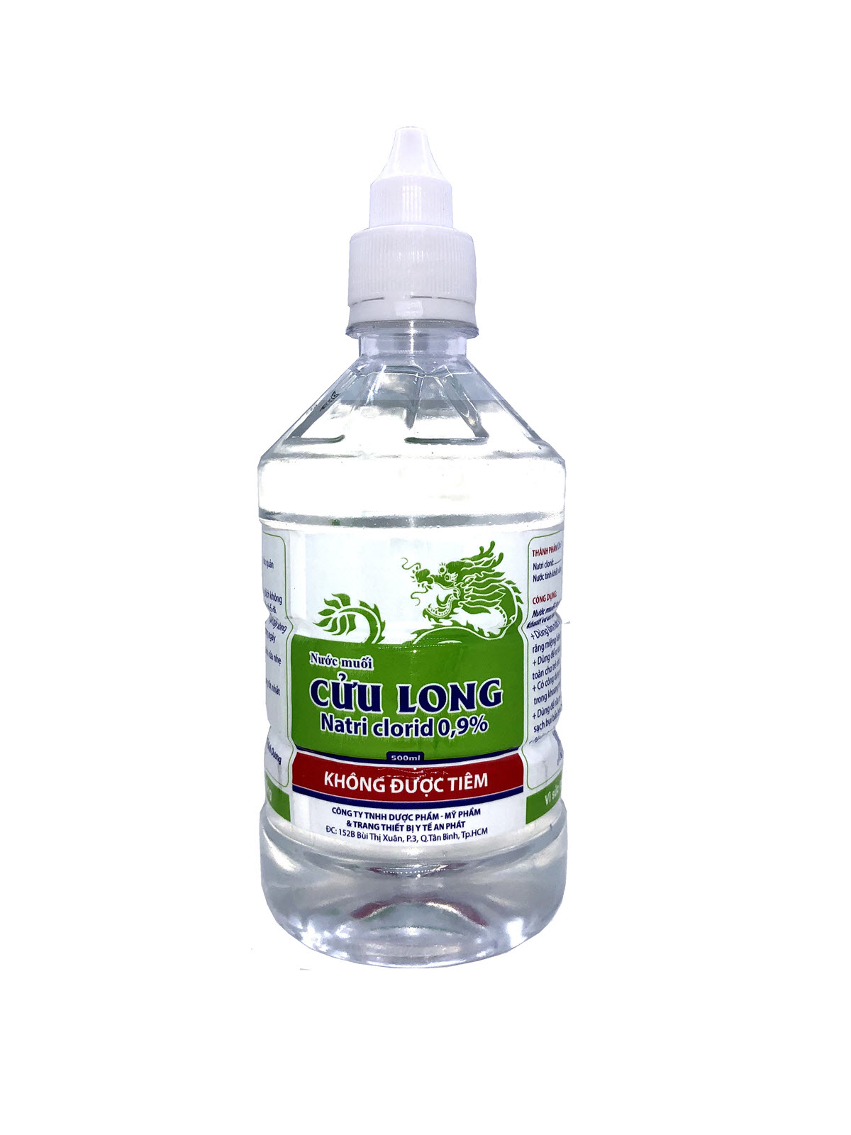 Nước Muối Sinh Lý Súc Miệng Cửu Long - Natri Clorid 0,9%