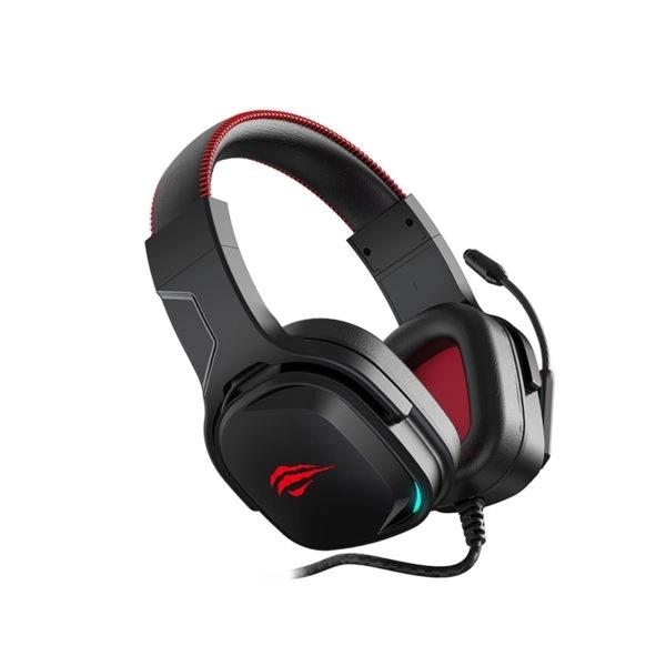 Tai Nghe Gaming Headphone HAVIT H2022U, Driver 50mm, Đèn Led RGB, Mic Khử Nhiễu - Hàng Chính Hãng