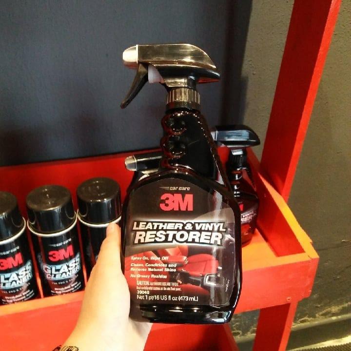 Chất bảo dưỡng Da, Nhựa, Cao Su 3M Leathers & Vinyl Restorer 39040 - deblur