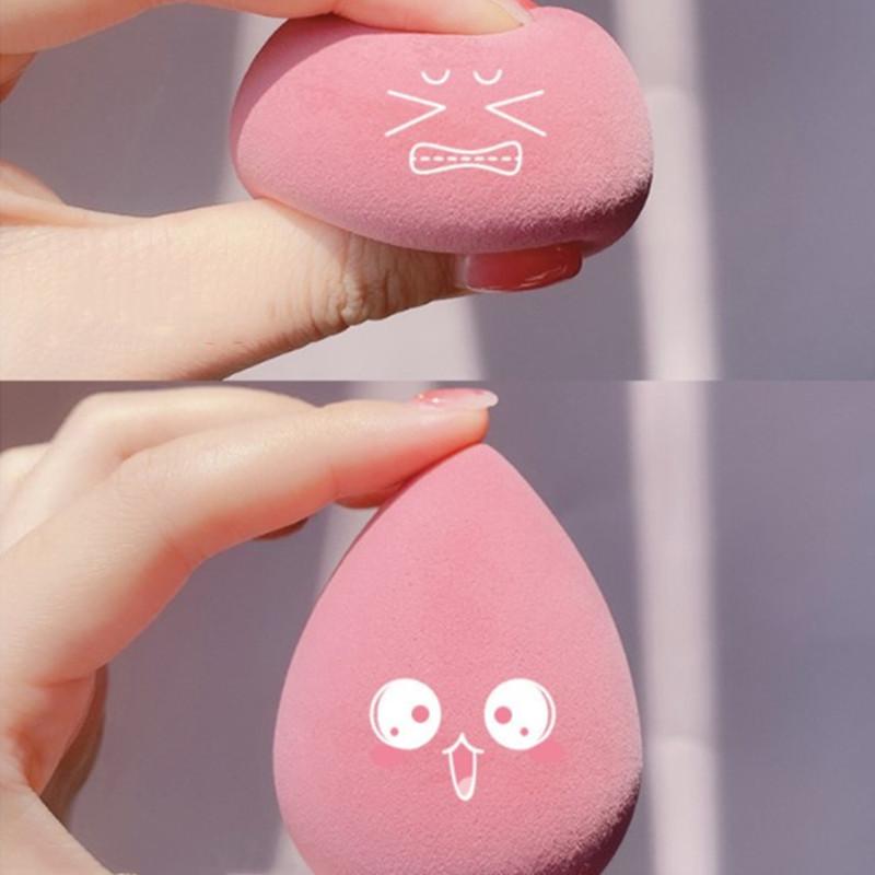 Set 4 Mút Trang Điểm Hình Trứng / Khô / Ướt Mềm Mại