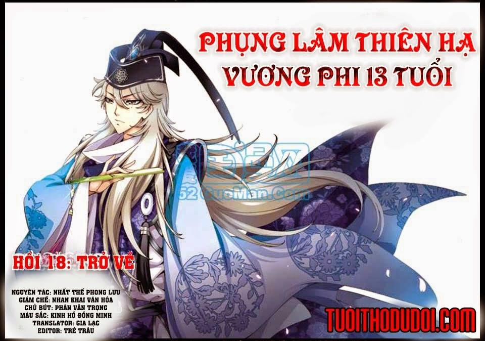 phụng lâm thiên hạ - vương phi 13 tuổi chapter 18.1 2