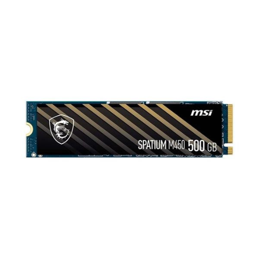 Ổ cứng SSD MSI SPATIUM M450 PCIE 4.0 NVME M.2 500GB GEN4.0 X 4 - Hàng Chính Hãng