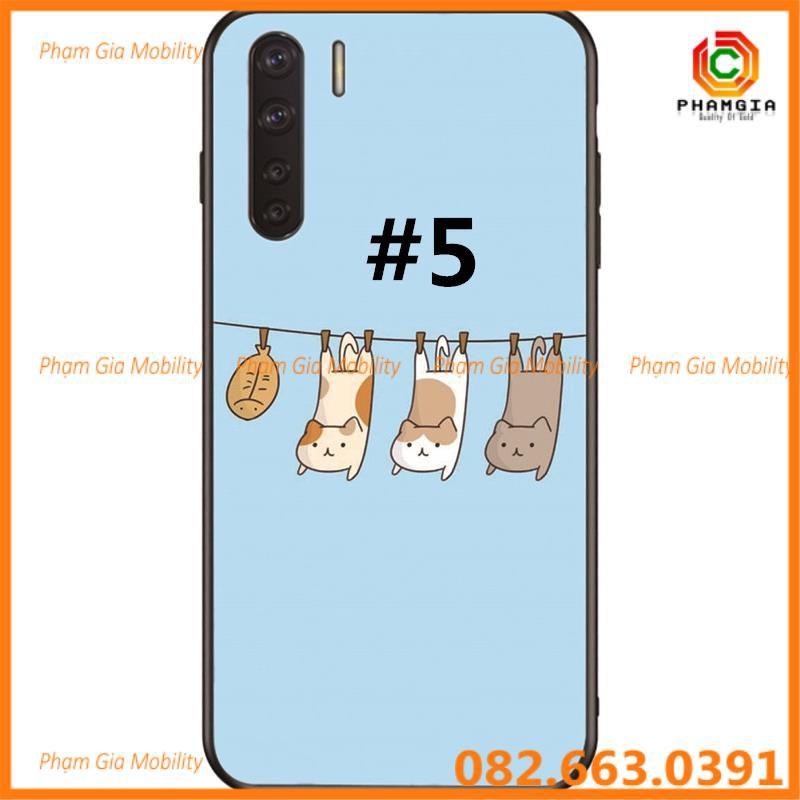 Ốp lưng in hình dễ thương dẻo cho OPPO A91/F15/ OPPO A31 (2020)/A8/ Reno 3 pro 5G/Realme X50