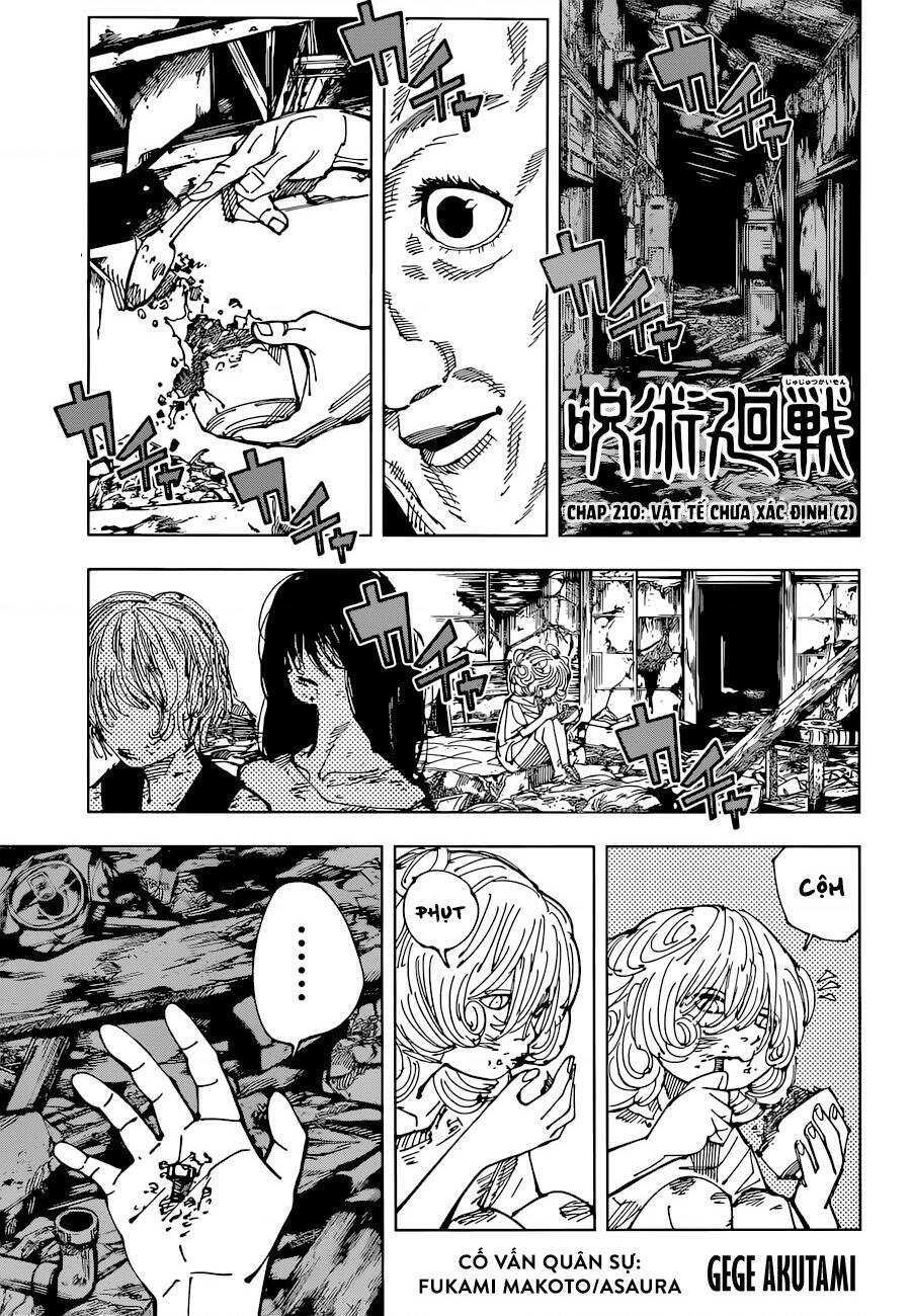 jujutsu kaisen - chú thuật hồi chiến chapter 210 3