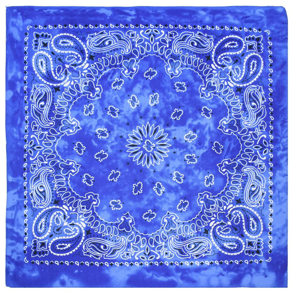 Khăn BANDANA Loang Họa Tiết Màu Sắc -Bandana Mẫu Mới Nhất - BDN41 Nâu vàng