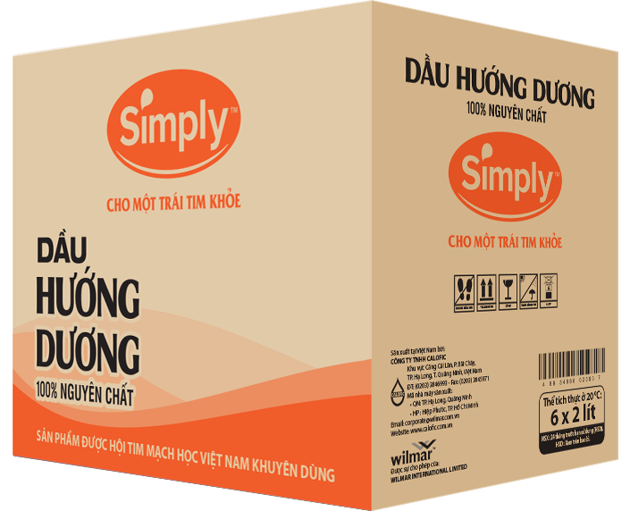 Dầu hướng dương Simply (2L)