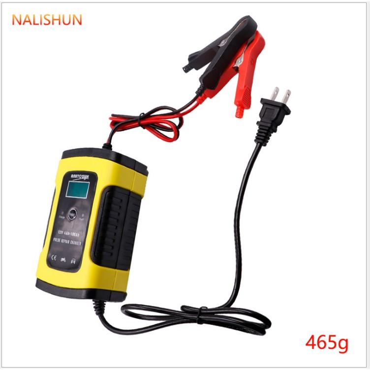 Máy sạc bình acquy 12v tự ngắt, sạc bình acquy 12v từ 4ah - 100ah cho xe máy và ô tô.