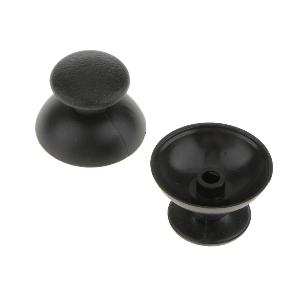 2x Joystick Controller Thumbstick for PS3 Controller Black-Big Hole