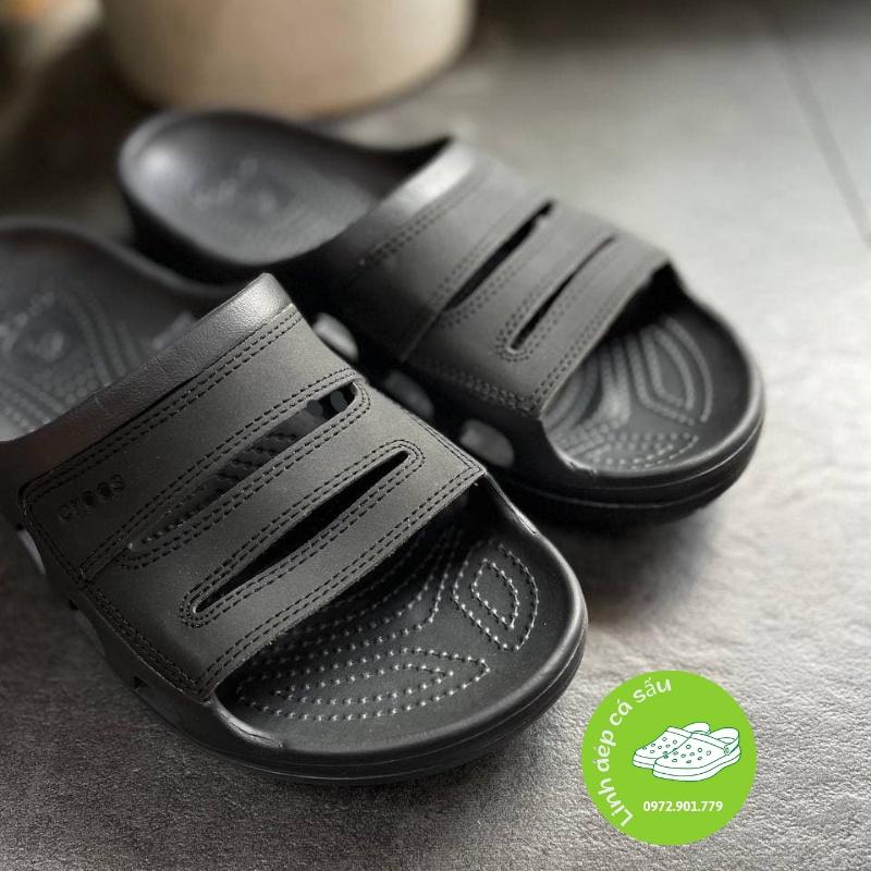 Dép lê cross yukon sport màu đen dành cho nam