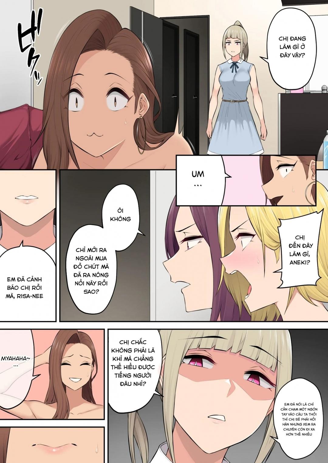 imaizumi đưa cả bầy gyaru về nhà mình chapter 4 59