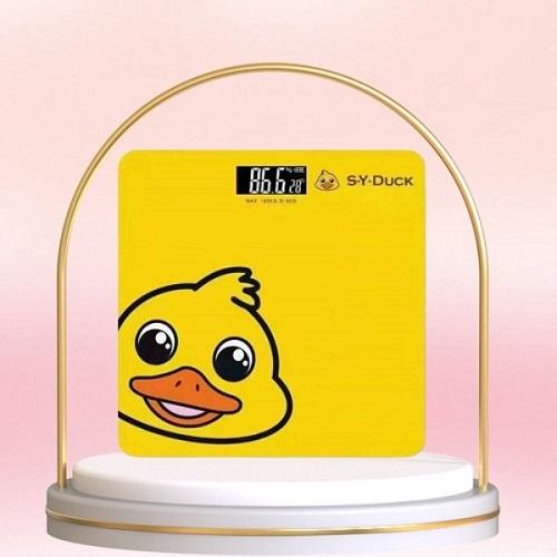 Cân Sức Khoẻ Điện Tử G Duck Vịt Vàng Màn Hình Led Siêu Dễ Thương Trọng Lượng 180Kg