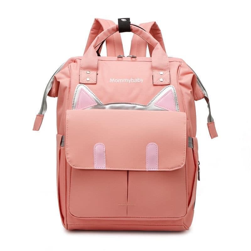 BALO BỈM SỬA MOMMY BAG MẪU MỚI HÌNH TAI MÈO DỄ THƯƠNG