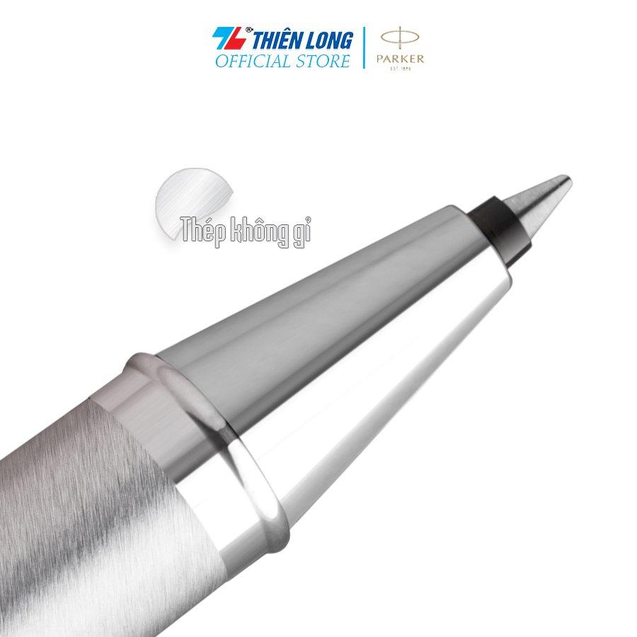 [Made in France] Bút lông bi cao cấp Parker IM PRM X-BGrey CT TB-2143466 - Thép không gỉ