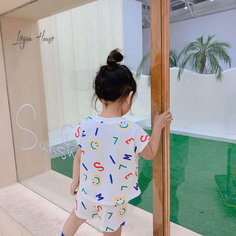 Bộ đồ hè đáng yêu cho bé gái mẫu mới 2021