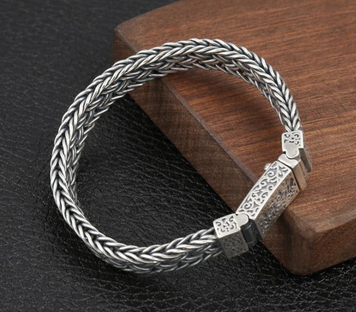 Lắc tay nam bạc thái 925 cao cấp