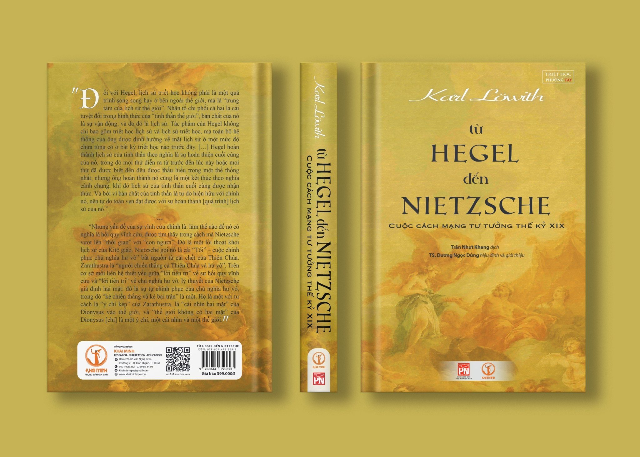 TỪ HEGEL ĐẾN NIETZSCHE - Cuộc Cách Mạng Tư Tưởng Thế Kỷ XIX - Karl Löwith - Trần Nhựt Khang dịch - TS. Dương Ngọc Dũng hiệu đính - (bìa mềm)