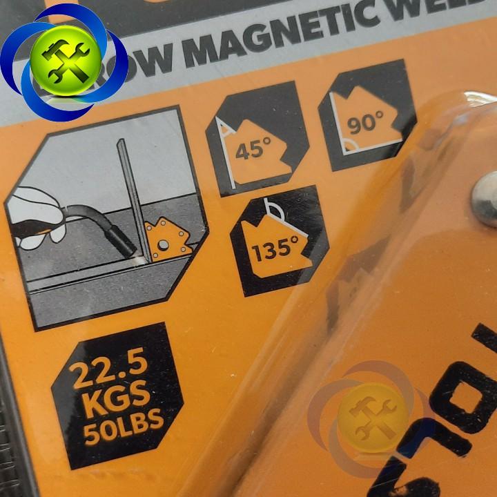 Nam châm hàn góc vuông Tolsen 44911 -22.5kgs-50LBS