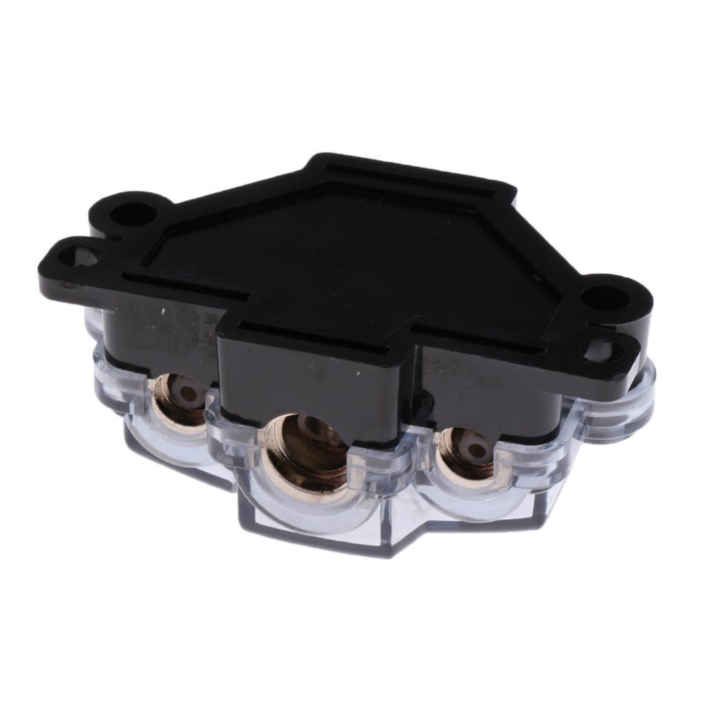 Car Audio Power/Ground Distribution Block 1 in 3 Out