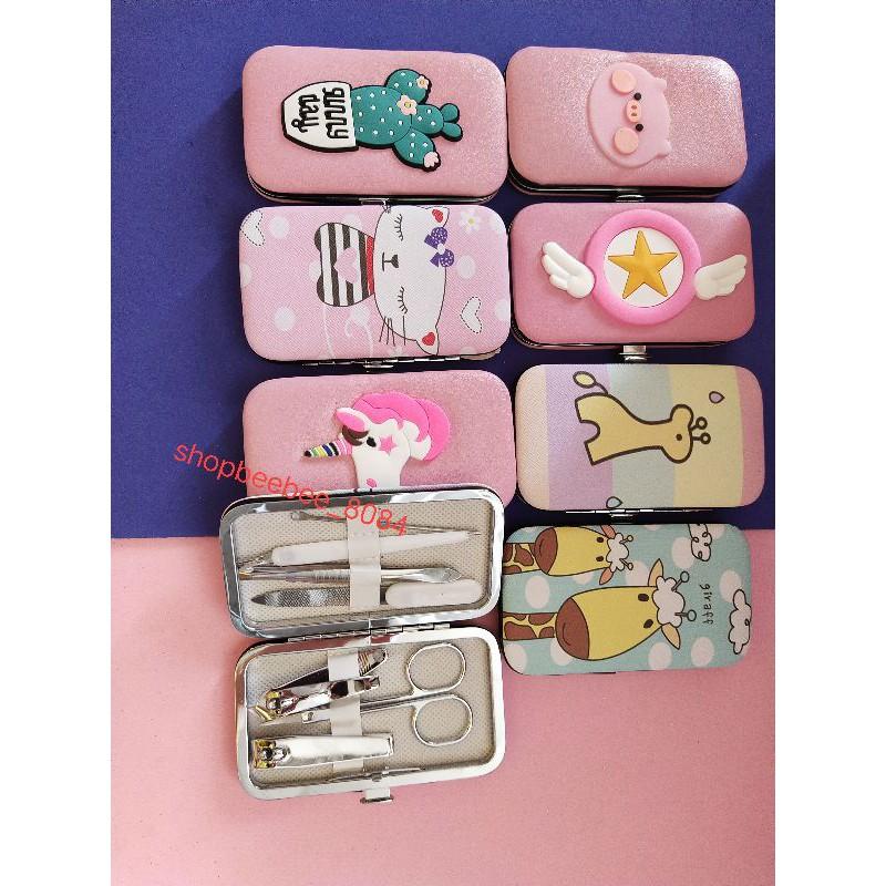 Bộ dụng cụ cắt tỉa móng tay 7 món, bộ sửa móng tay