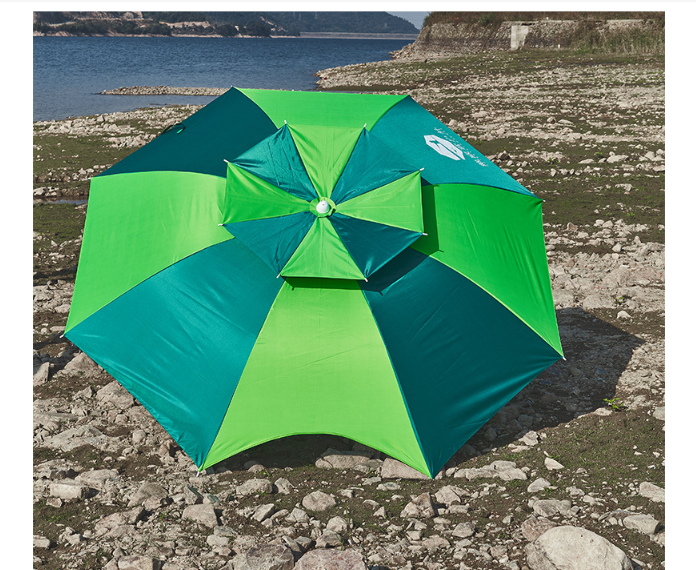 Ô câu cá 2 tầng sọc dưa 360 độ, 2.0m, 2.2m