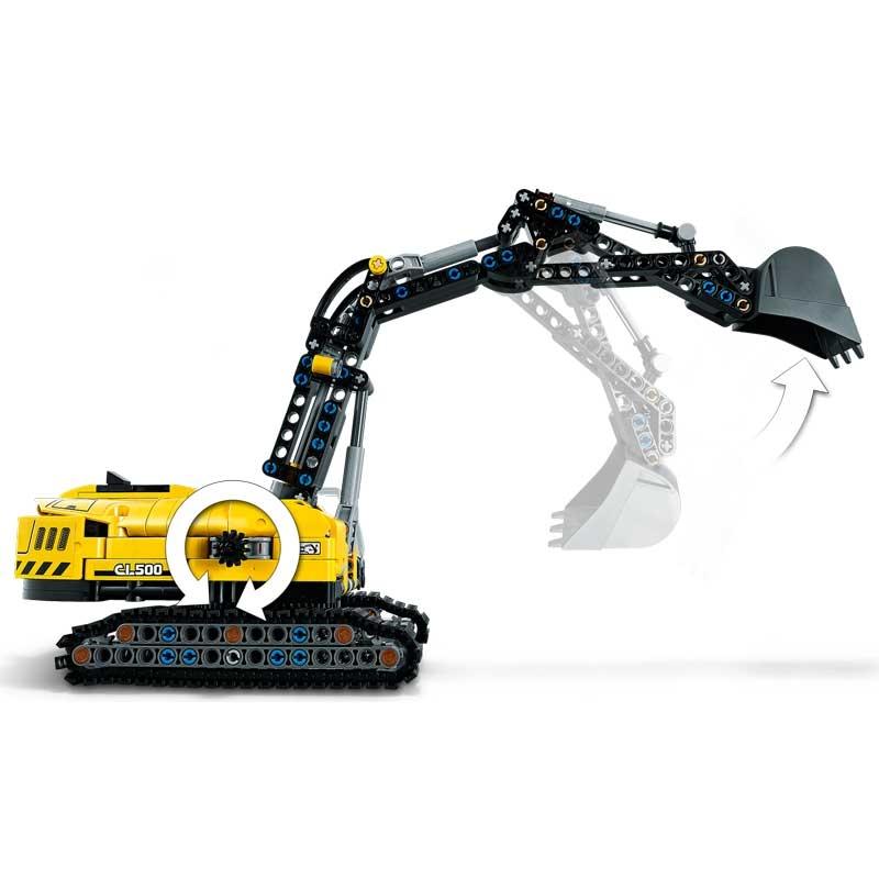 Đồ Chơi Lắp Ráp LEGO Technic 2 In 1 42121 - Heavy-Duty Excavator (569 Mảnh Ghép)