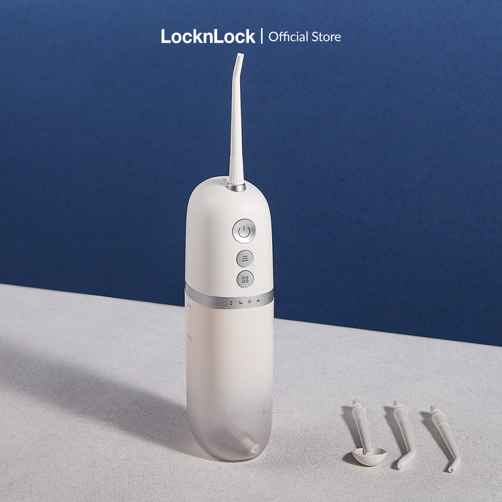 Máy tăm nước LocknLock ENR146WHT - Dung tích 190ml - Màu trắng