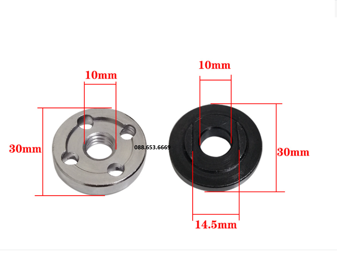 1 cặp tán máy mài góc 1 tấc