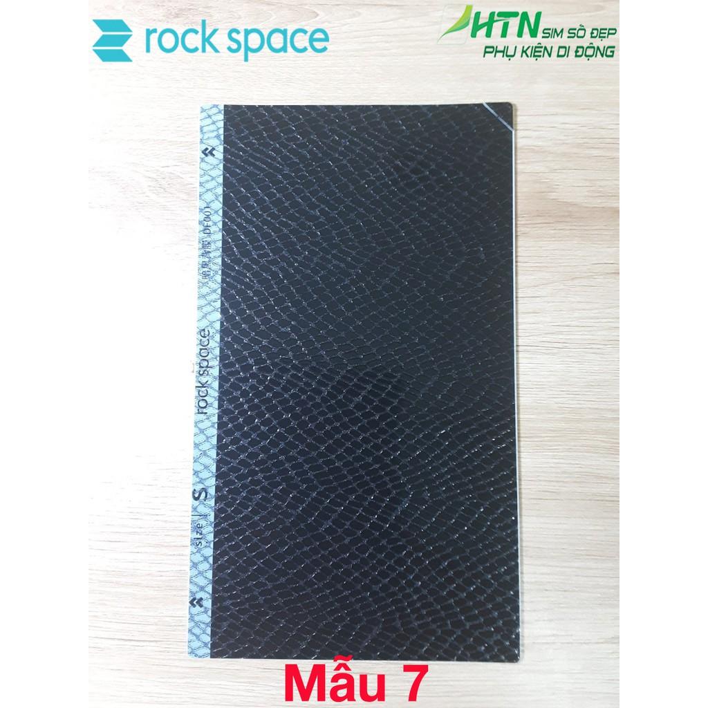 Miếng dán mặt sau lưng skin cao cấp rock space cho samsung galaxy Z Flip nhám, chống vân tay, chống va đập trầy xước - Hàng chính hãng