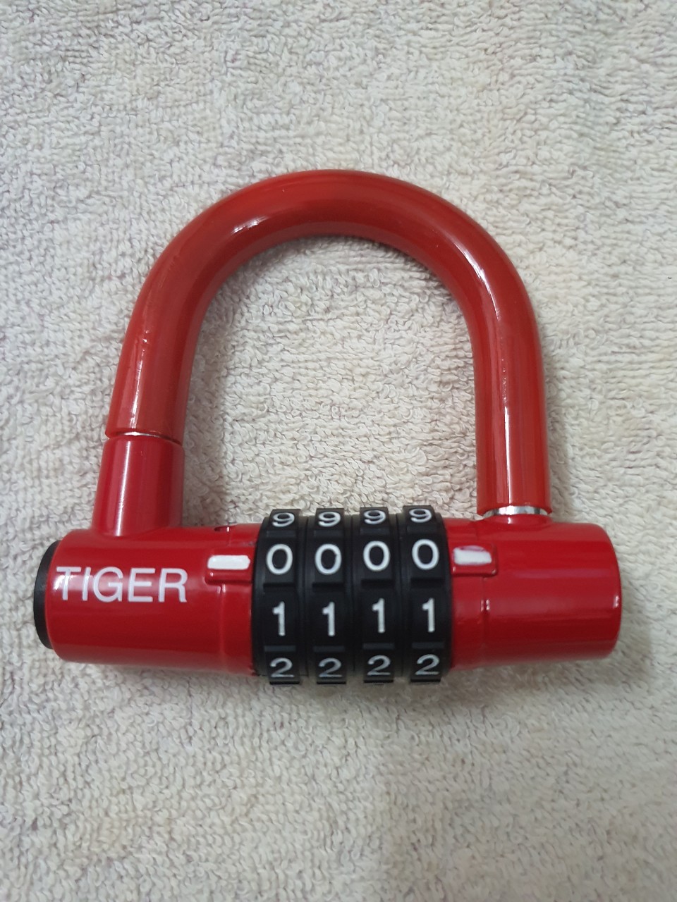 Ổ Khóa mã số loại lớn Tiger, thay đổi được mã số tùy ý - Hàng chính hãng