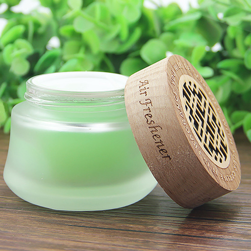 Sáp Thơm Nước Hoa Khử Mùi Xe Hơi Fragrant Lọ Thuỷ Tinh